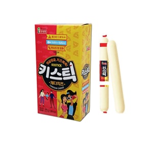 국민간식 식사대용 어린이간식 한끼 치츠콕콕 체다치즈 키스틱 550g 1박스