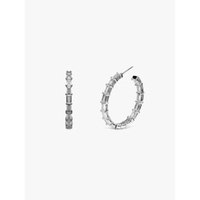 스퀘어 링 HOOP EARRING