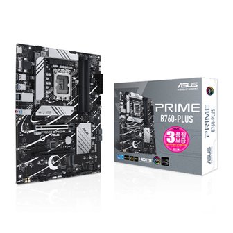 ASUS PRIME B760-PLUS STCOM 에이수스 컴퓨터 PC 게이밍 메인보드 인텔 CPU 추천