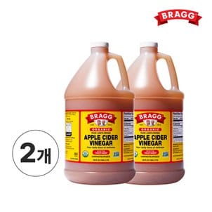 브래그 유기농 사과 식초 3.79L 2개 BRAGG 브레그