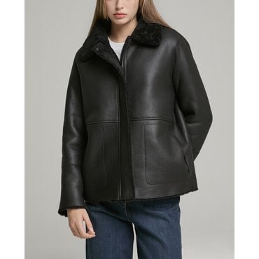 DKNY 시즌오프30%메리노 레더 자켓 (DW2E9LLJ01AL)