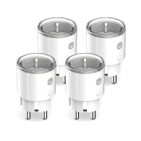 IoT 스마트 플러그 Mini x 4개 원격제어 AI 음성인식 타이머 콘센트 대기전력 차단