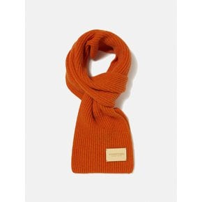 Multi-tweed Wool Muffler (ORANGE)