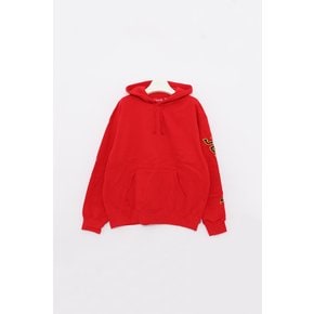 오늘출발)슈프림 FW23SW49 RED 슬리브 아크 후드티