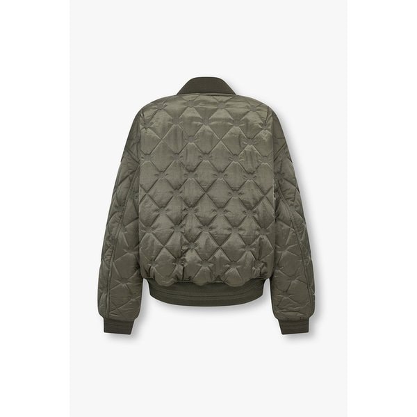 지퍼드 나일론 퀼팅 점퍼 7115420901137