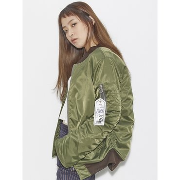 2ndSWBD SHIRRING MA1 BOMBER JACKET_SB1604JP5002