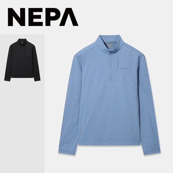 [부산점] 남성 패스파인더 하이브리드 집업 티셔츠 7L55411