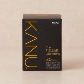 맥심 카누미니 다크로스트 스위트아메리카노 미니30T(90g)