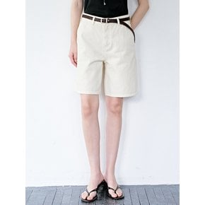 Parisien Bermuda Denim Pants_2colors