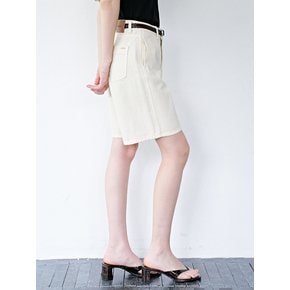 Parisien Bermuda Denim Pants_2colors