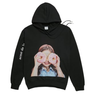 아크메드라비 ADLV BABY FACE HOODIE BLACK DONUT 3 - 도너츠 3