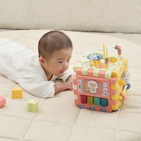 [27년 양 에디션] 하베브릭스 국민육아템 6in1 변신큐브 감각발달 터미타임 아기장난감