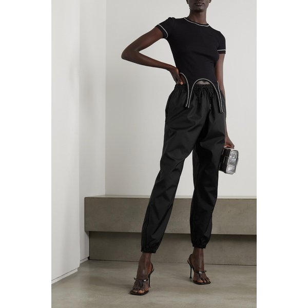 워드로브 NYC 유틸리티 셸 테이퍼드 팬츠 블랙 42247633208803707
