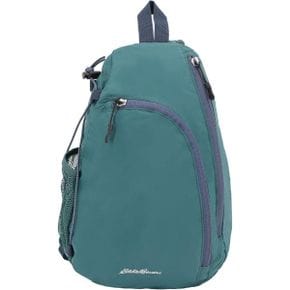 미국 카부 슬링백 Eddie Bauer 립스탑 8L 숄더 Sling Pack with 패디드 Air 메쉬 Adjus탭le 크로