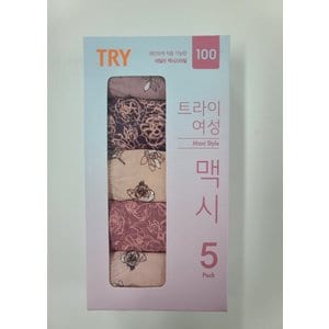 TRY 행7)TRY여성맥시5매입