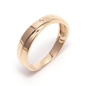 14K/18K 더블 크로스 금반지 RCM11786
