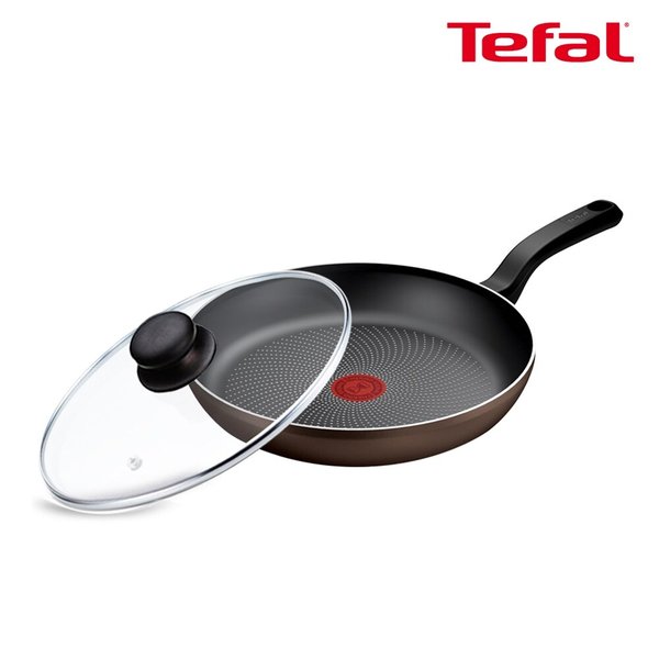 인덕션 라이트쿡 후라이팬 28cm+유리뚜껑 28cm