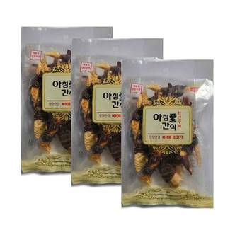  아침애 수제간식 북어와소고기 60g x 3개세트