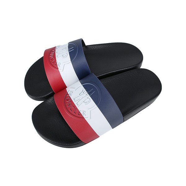 [시흥점] 25SS BASILE 스트라이프 슬리퍼 (4C00020 01A49 998)