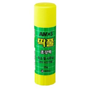 아모스 1200 딱풀 25g 낱개 고체풀