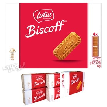  로투스 비스코프 쿠키 8.8oz(250g) 4팩 LOTUS BISCOFF COOKIES