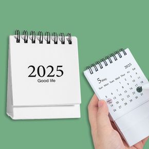 2025년도 캘린더 탁상용 달력 2025년 탁상 책상 1년 작은 미니