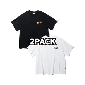 더블로고 티셔츠 2PACK