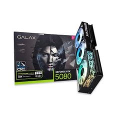  갤럭시 GALAX 지포스 RTX 5080 BLACK OC D7 16GB (엔비디아 컴퓨터 그래픽카드)