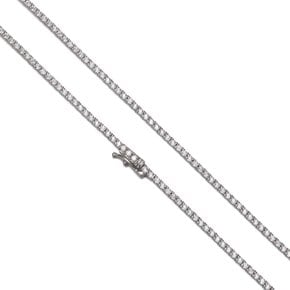 DIA-Dia Prong Tennis Necklace 2.0 SJKA109NWW420