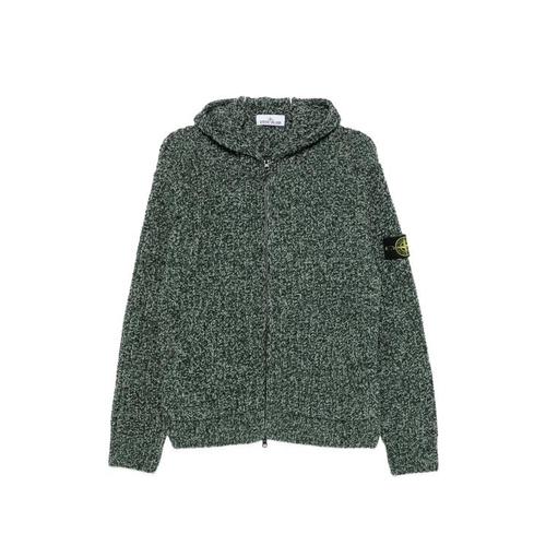 스톤 아일랜드 몰리네 코튼 세닐 루즈핏 후드 집업 몰리네 코튼 세닐 루즈핏 후드 집업 L2S155100065S0N16 V0M5S DARK GREEN