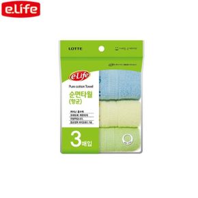순면세면 타올 3p