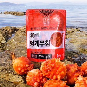 인정식탁 [남해바다] 멍게무침 330g x 2개