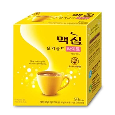  동서 맥심 모카골드 라이트 커피믹스 50T