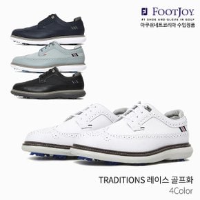 풋조이 트레디션스 레이스 TRADITIONS LACE 남성 스파이크 골프화 2022년