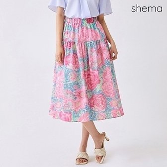 SHEMA 피오니플레어스커트_H2M1SK8291