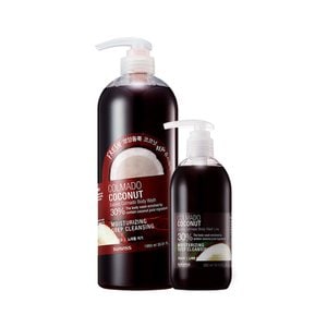 수아비스 꼴마도 코코넛 바디워시 증량 패키지 (1000ml + 300ml)