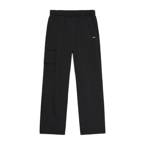 [여주점] N251WPT020 여성 실키 스트레치 릴렉스 팬츠 CARBON BLACK