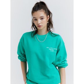 LOGO SWEATSHIRT GREEN