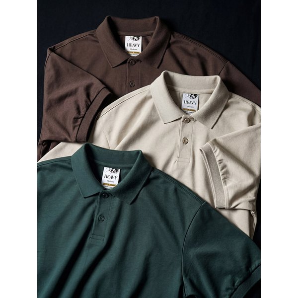 [2PACK] 어던트 실켓 카라 반팔 4종 ISST1568