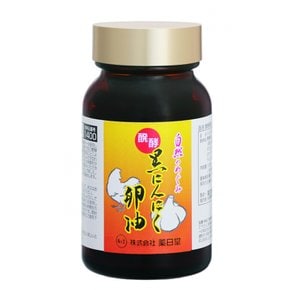 상처가 없는 마늘과 달걀기름을 하루 120정 (약 60일분), 무상처 180mg, 식물성 기름 370mg 함유