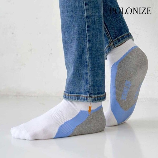 [폴로나이즈] 블럭 스포츠 파일삭스 남성 양말 1켤레
