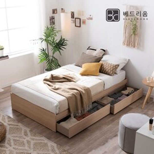 금성침대 베드리움 미니멀 수납침대(SS)-독립 매트리스