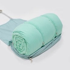 웜마스터 차박 매트 이불 침낭 퀼팅 쿠션 1300g 간편 수납