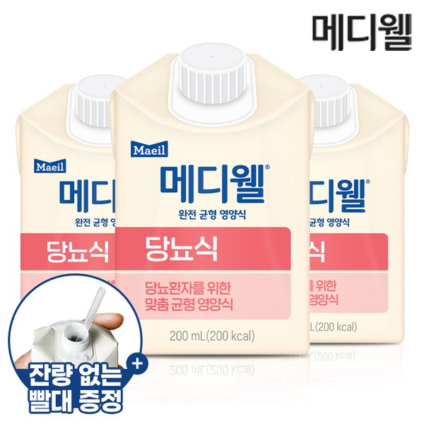 메디웰 당 뇨식 1박스 (200ml x 30팩) 환자식 식사대용