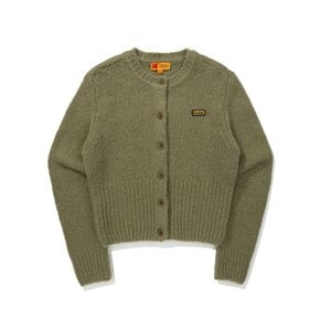 [공식](정상가 : 219,000원) 소프트 울 니트 자카드 가디건 우먼 KHAKI