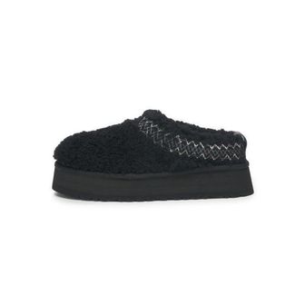 UGG [for women] 스티치 칼라 플랫폼 슬리퍼 (타즈 어그 브레이드) - 블랙 1143976BLK 108226333