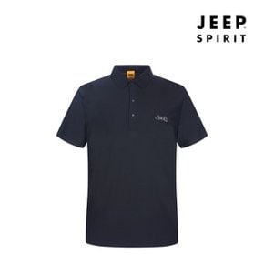 SPIRIT 쿨링 남성 폴로 반팔 카라티셔츠 블랙_21321448_668212