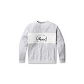 남성 더블니트 블록 오버핏 맨투맨 PHF1TR1030_P436018308