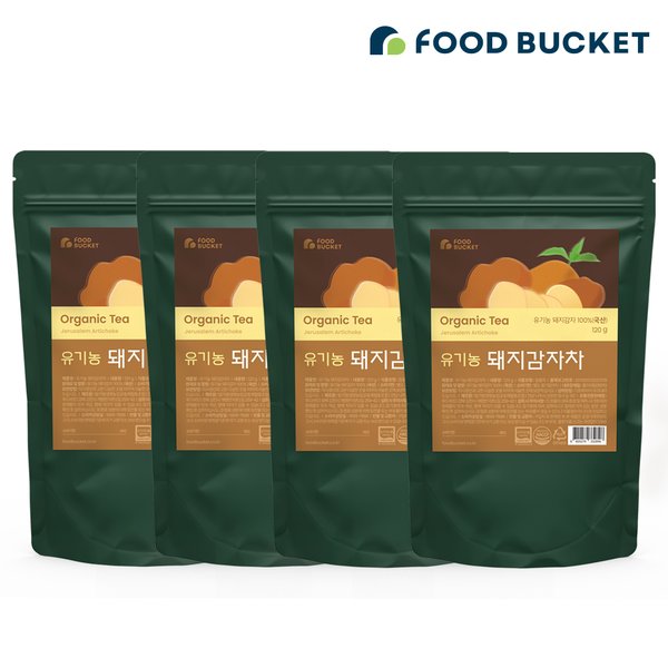 볶은 유기농 돼지감자차 120 g x 4개