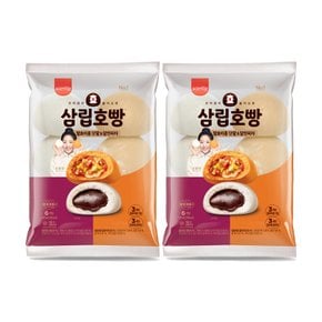 [오티삼립]삼립호빵 단팥 피자 6입 540g 2봉